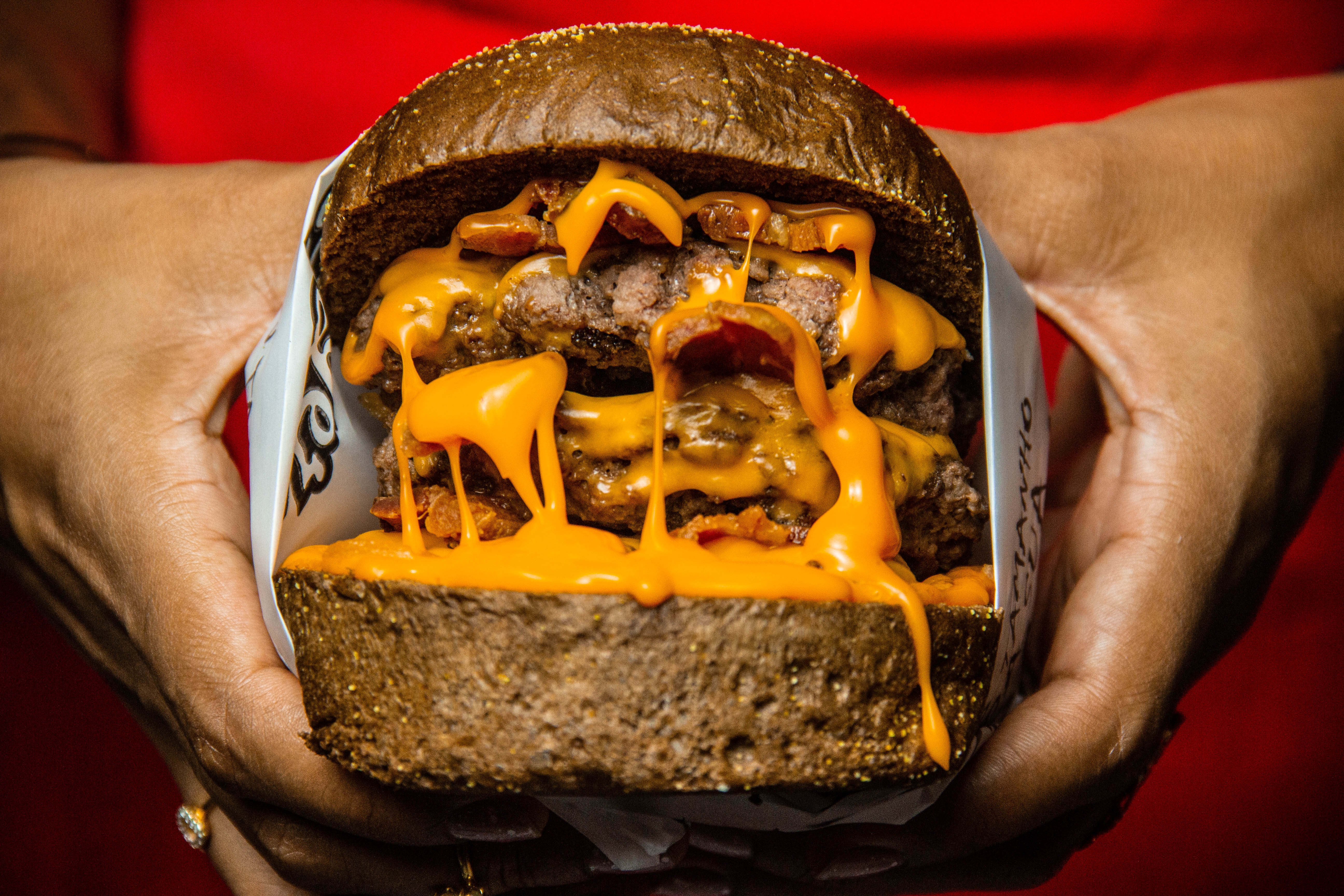 Burger appetissant